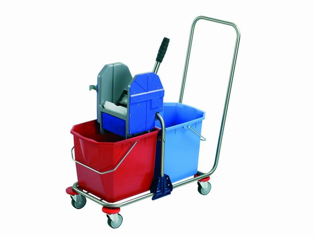 Carro doble de limpieza mod.500