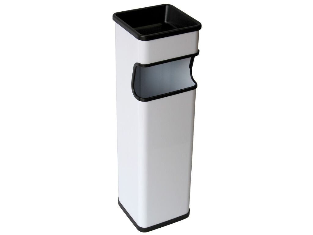 PAPELERA CENICERO CUADRADO