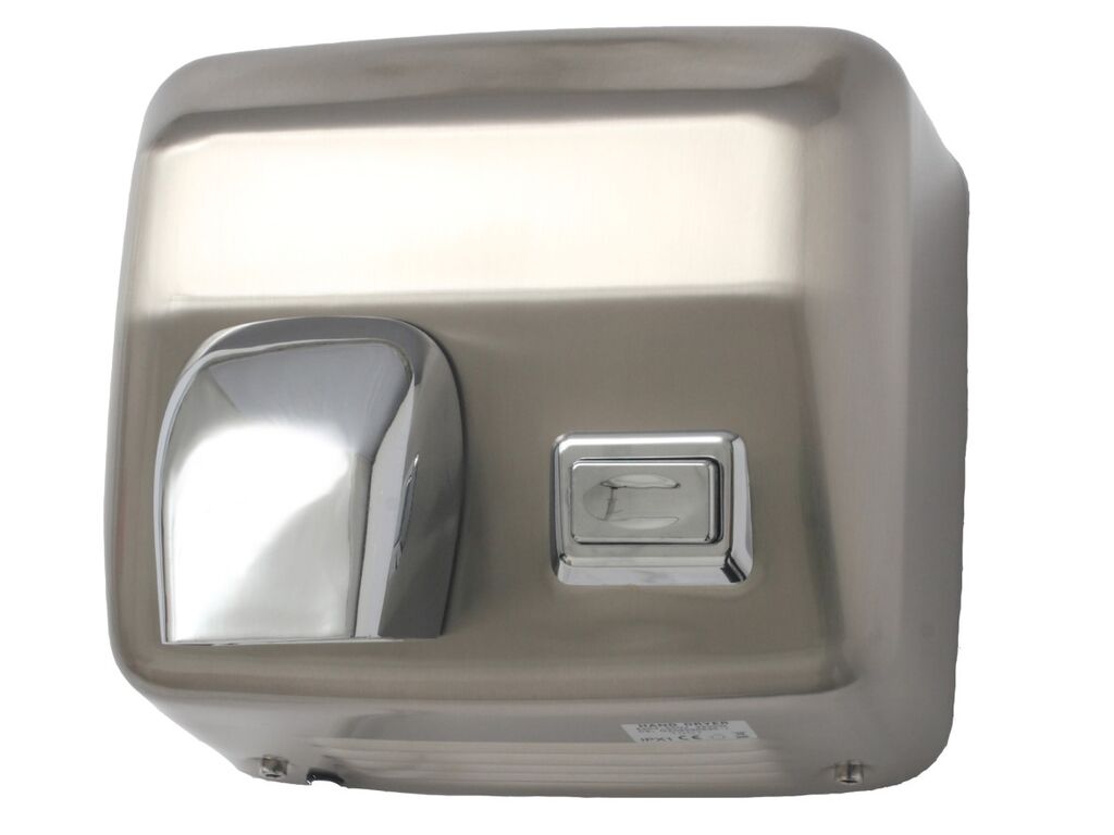 SECAMANOS JVD OURAGAN PULSADOR INOX SATINADO