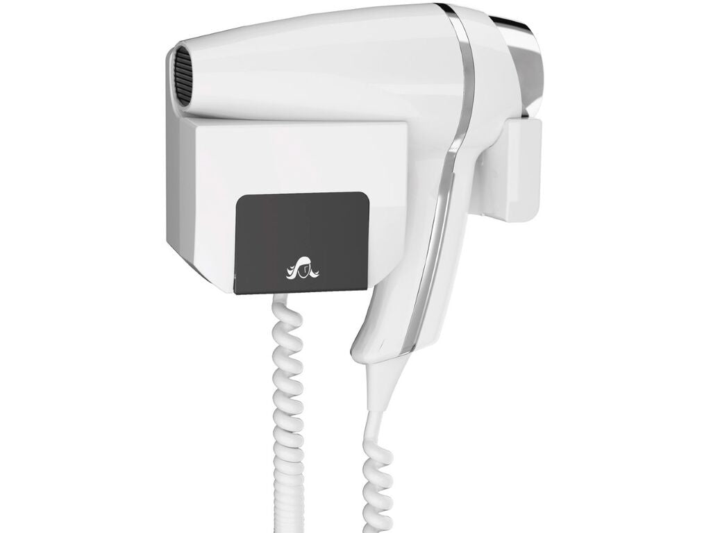 Secador de Pelo Clipper II Blanco con Soporte Frontal