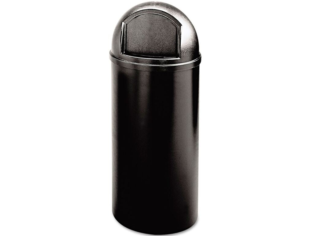 Contenedor Rubbermaid Marshal Classic Negro 95 L