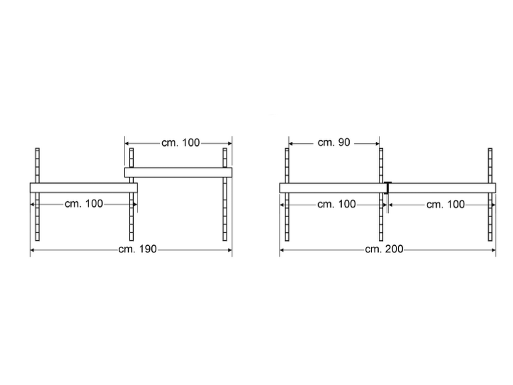 SISTEMA DE ESTANTERIAS INOX MODULARES AISI 304 PARA HOSTELERIA 200cm (4)