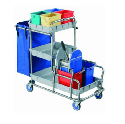 Carros de Limpieza para Centros Comerciales: La Clave para una Higiene Impecable