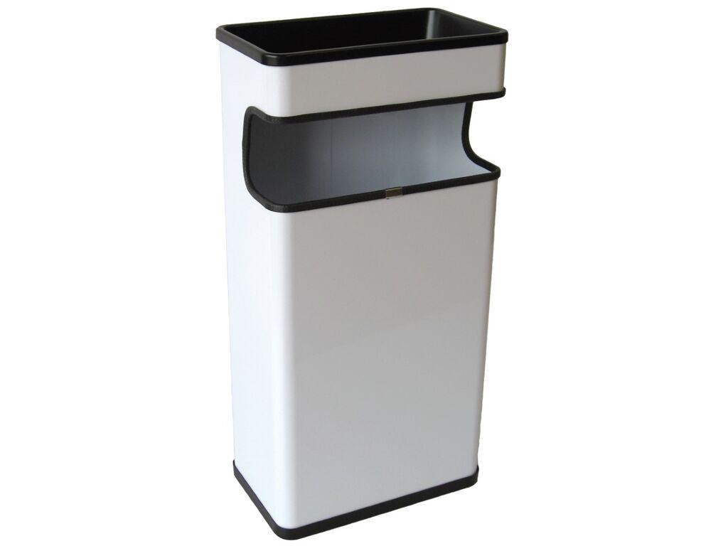 PAPELERA CENICERO RECTANGULAR