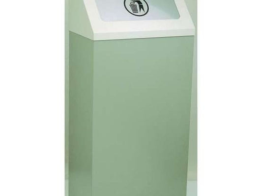 PAPELERA BASCULANTE TAPA ABATIBLE