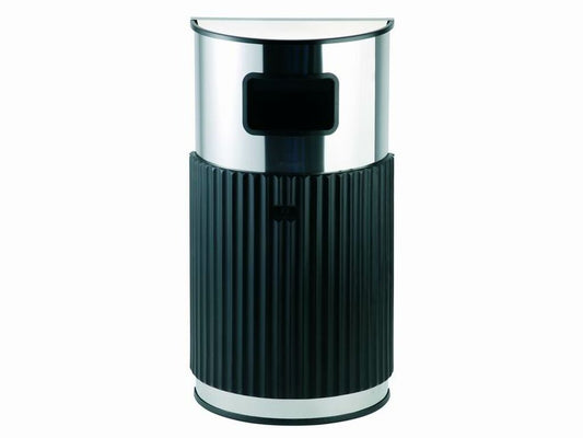 PAPELERA CENICERO GRANDES SUPERFICIES ACERO INOX