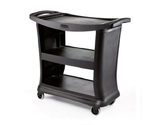 Carro servicio Rubbermaid executive negro