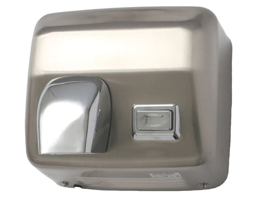 SECAMANOS JVD OURAGAN PULSADOR INOX BRILLO