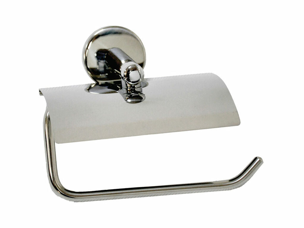 PORTARROLLO CON TAPA JVD INOX BRILLO