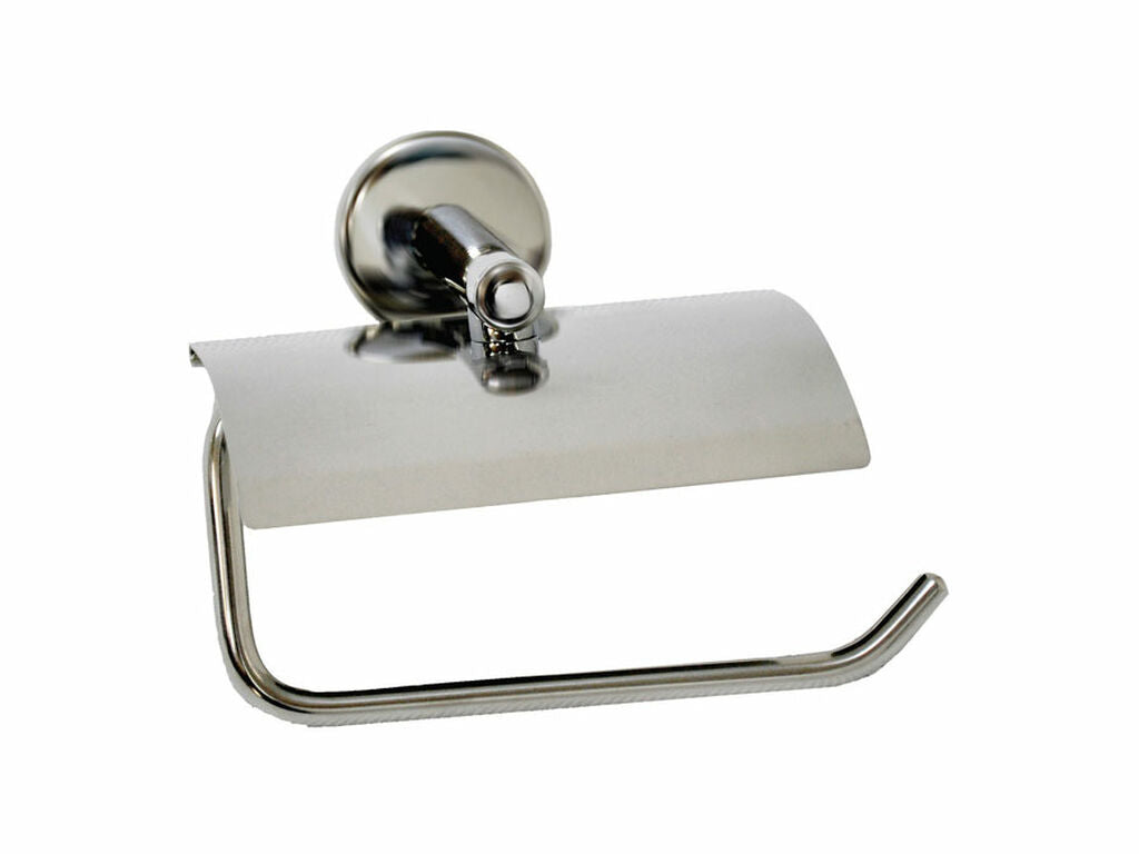 PORTARROLLO CON TAPA JVD INOX SATINADO