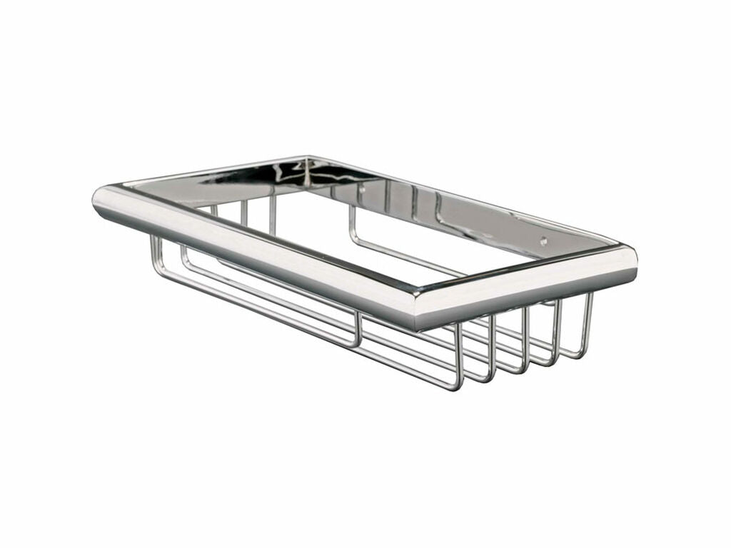 JABONERA DE REJILLA CUADRADA JVD INOX SATINADO