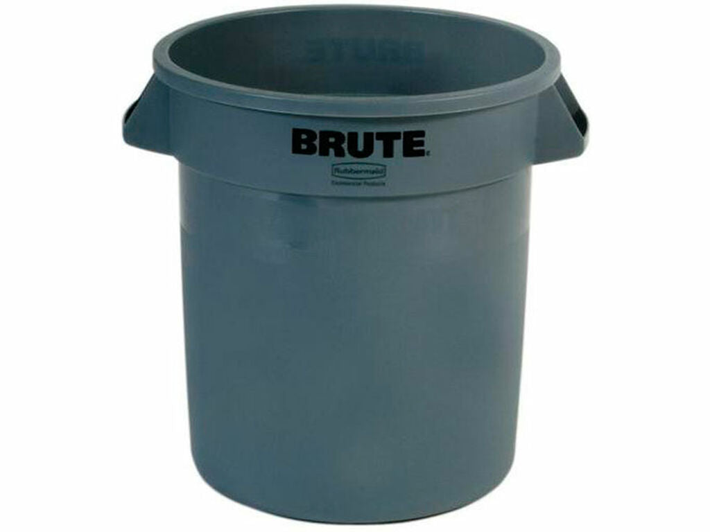 CONTENEDOR REDONDO BRUTE RUBBERMAID GRIS 208.2 LITROS