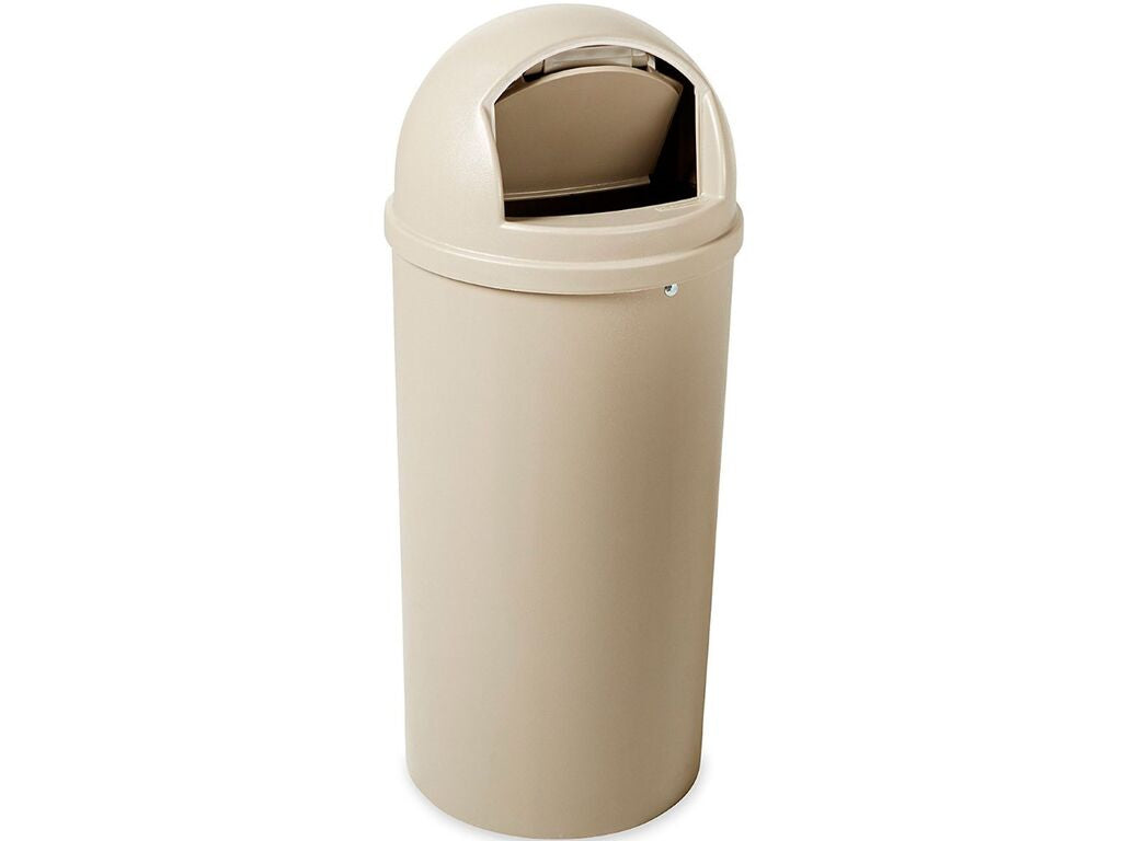Contenedor Rubbermaid Marshal Classic Beige 56.8 L (1)