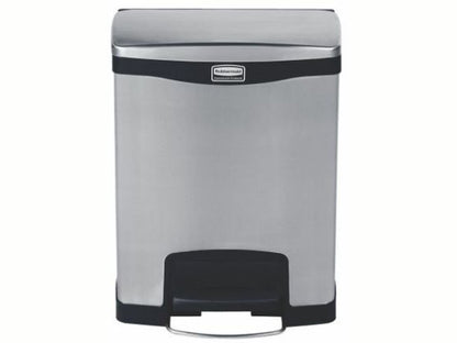 CONTENEDOR EN METAL DE PEDAL FRONTAL SLIM JIM 30L