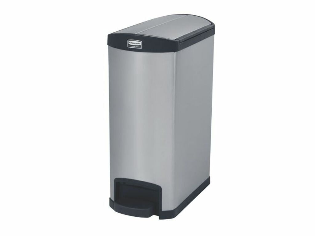 CONTENEDOR EN METAL DE PEDAL LATERAL SLIM JIM 50L