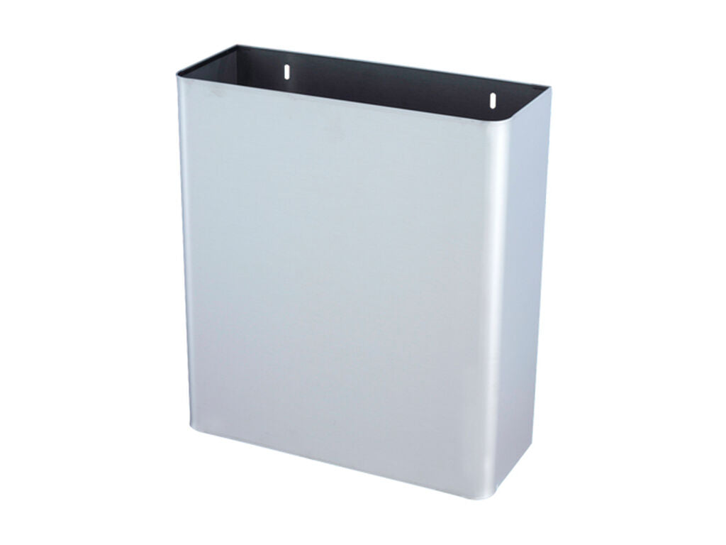 PAPELERA MURAL ACERO INOX