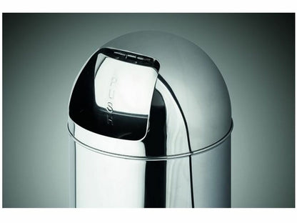 PAPELERA CILÍNDRICA INOX PUSH 25L (1)