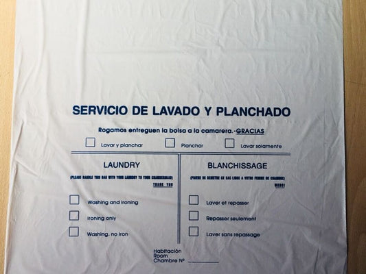 BOLSA DE LAVANDERÍA PARA HOTEL
