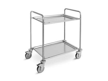 Carro servicios acero inox 2 desmontables