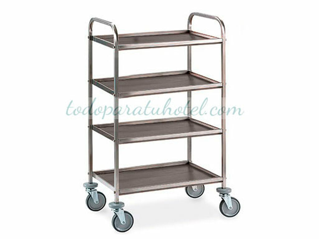 Carro servicios 4 tobacco oak
