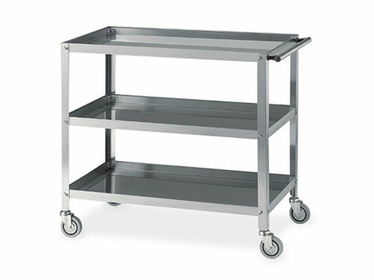Carro servicios 3 acero inox