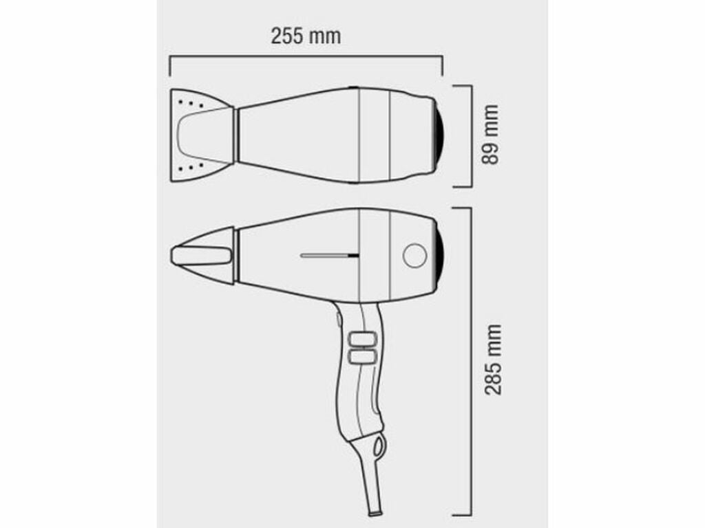 SECADOR DE PELO SWISS SILENT JET 8500 IONIC TF 2000W (1)