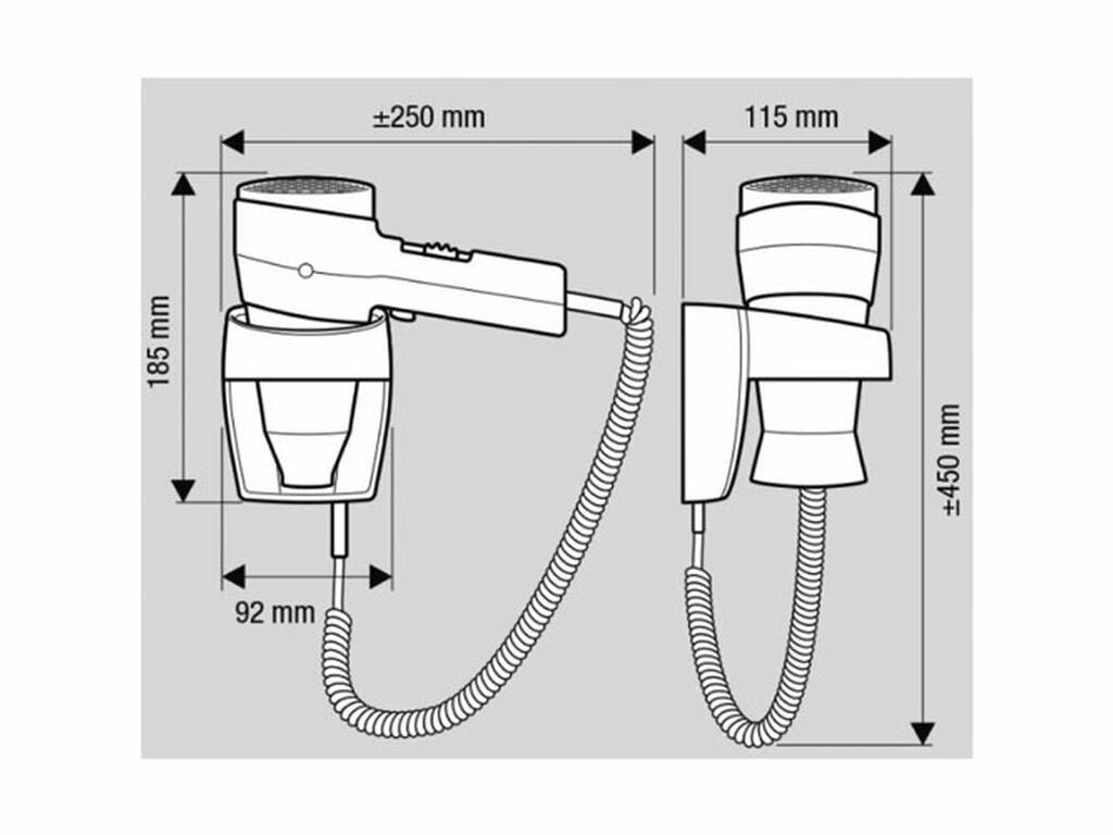 SECADOR DE PELO ACTION SUPER PLUS 1200 (2)