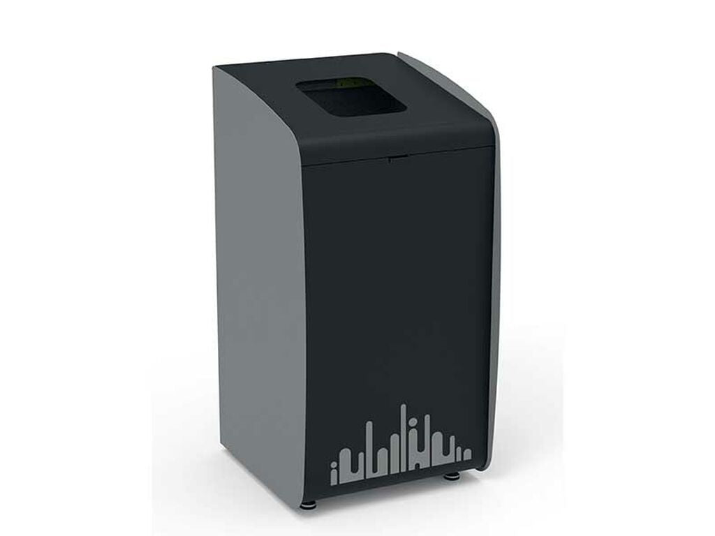 PAPELERA ROXY SKYLINE RECYCLING 80
