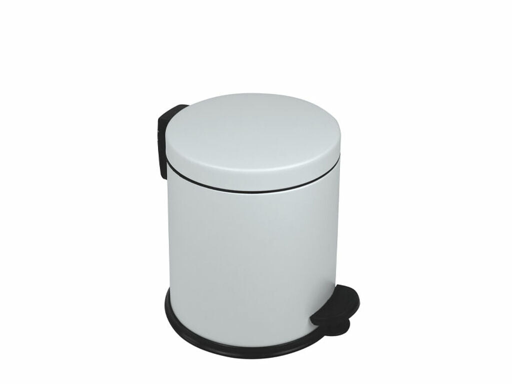 PAPELERA CON PEDAL BIN BASIC BLANCO (1)
