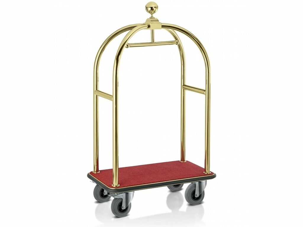 Carro portamaletas orsay dor (1) & CARRO PORTAMALETAS ORSAY DOR Red