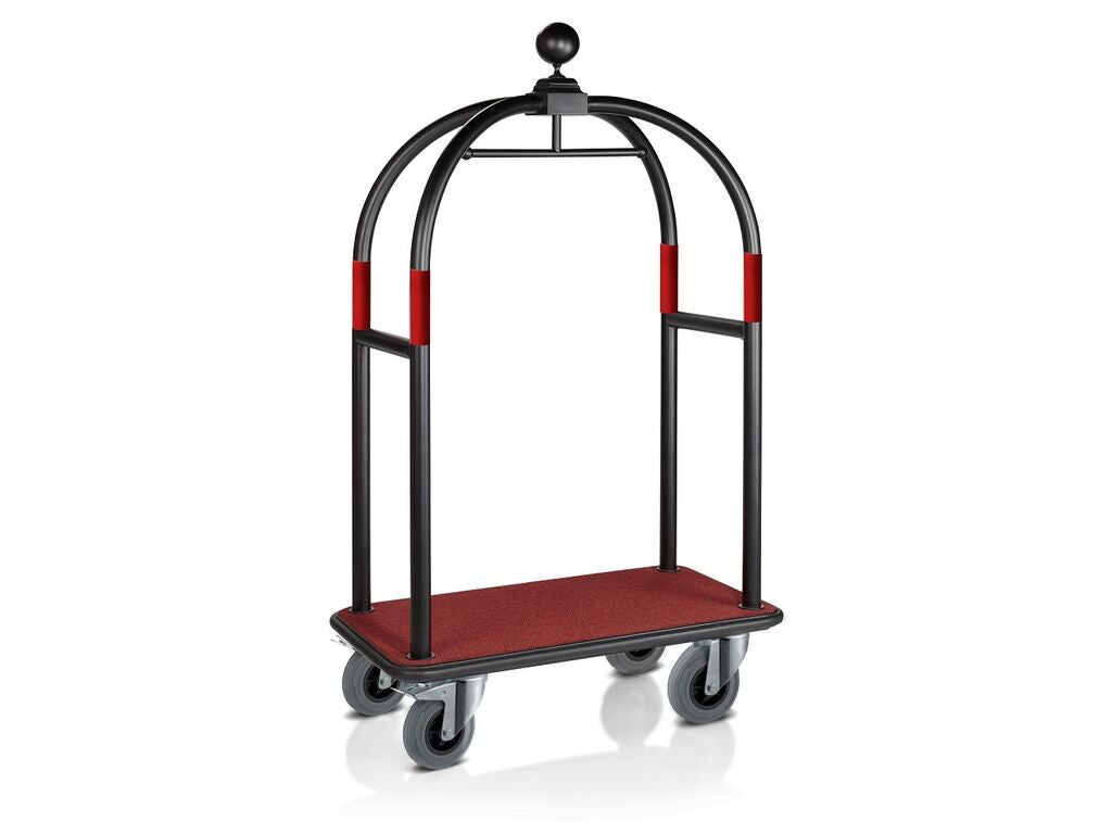 CARRO PORTAMALETAS ORSAY NOIR & Carro portamaletas Orsay Negro - rojo