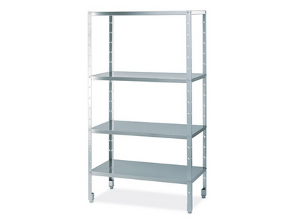 SISTEMA DE ESTANTERIAS INOX MODULARES AISI 304 PARA HOSTELERIA 180cm