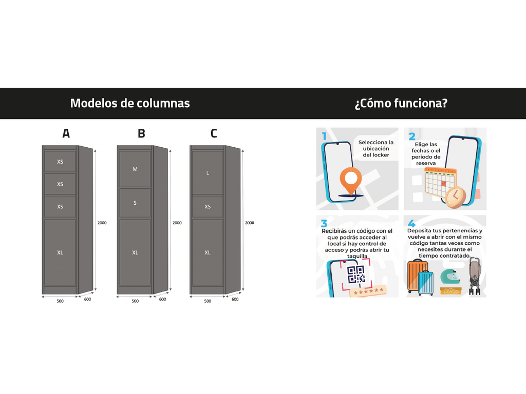Taquilla inteligente modular para hoteles Kuik Smart Lockers BTV (1)