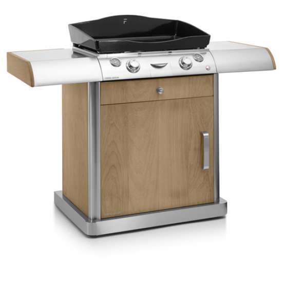 CHARIOT BOIS PLANCHA Á GAS INNOVA 65 FORGE ADOUR