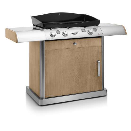 CHARIOT BOIS PLANCHA Á GAS INNOVA 65 FORGE ADOUR