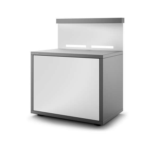 Couleur Gris-Blanc SUPPORT FORGE ADOUR FERMÉ PLANCHA INNOVA 65