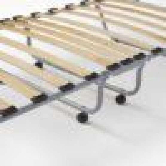 LIT PLIANT À ROULETTES AVEC MATELAS R-23